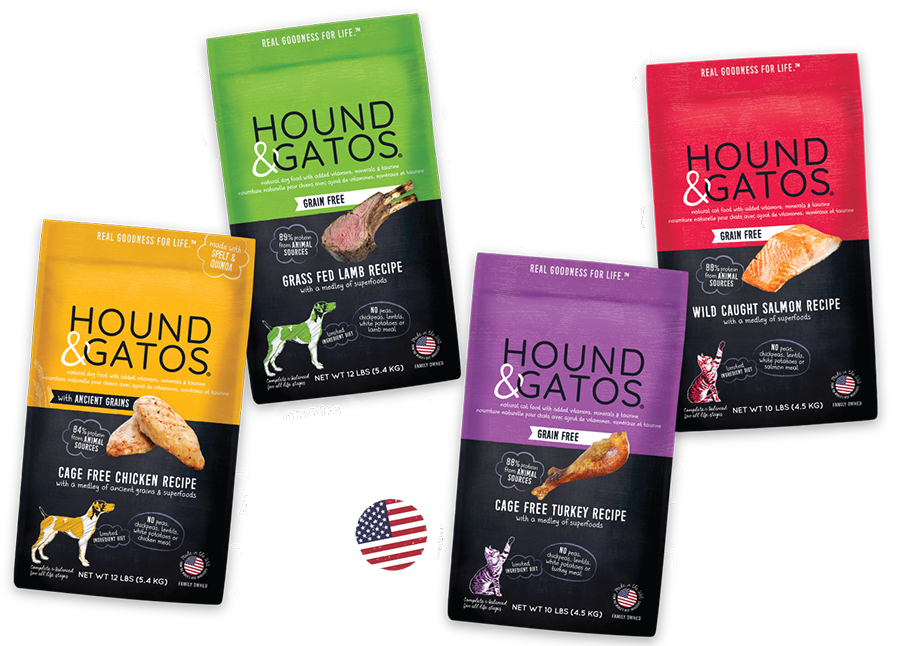 Hound and gatos store canned cat food